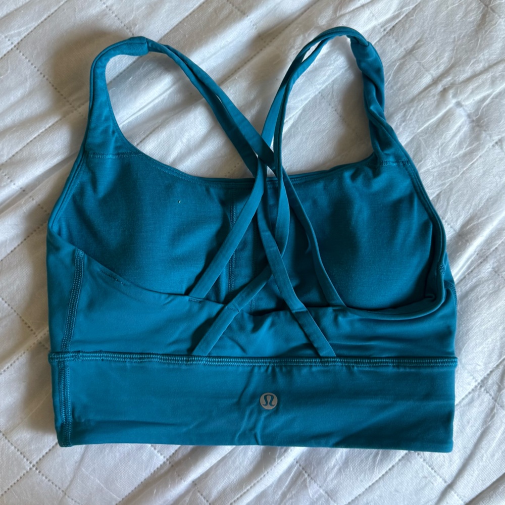lululemon athletica Hawaiian Blue Sports Bra